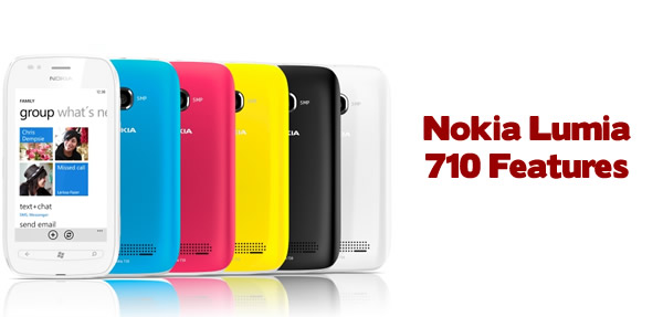 Nokia Lumia 710 Features