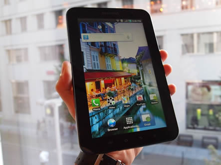 Samsung redesign their Galaxy tab for the German market