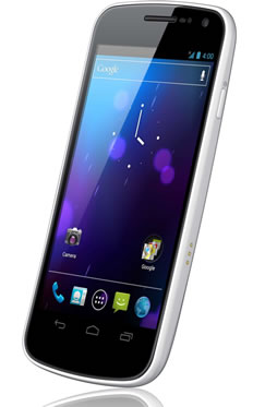 White Samsung Galaxy Nexus Official