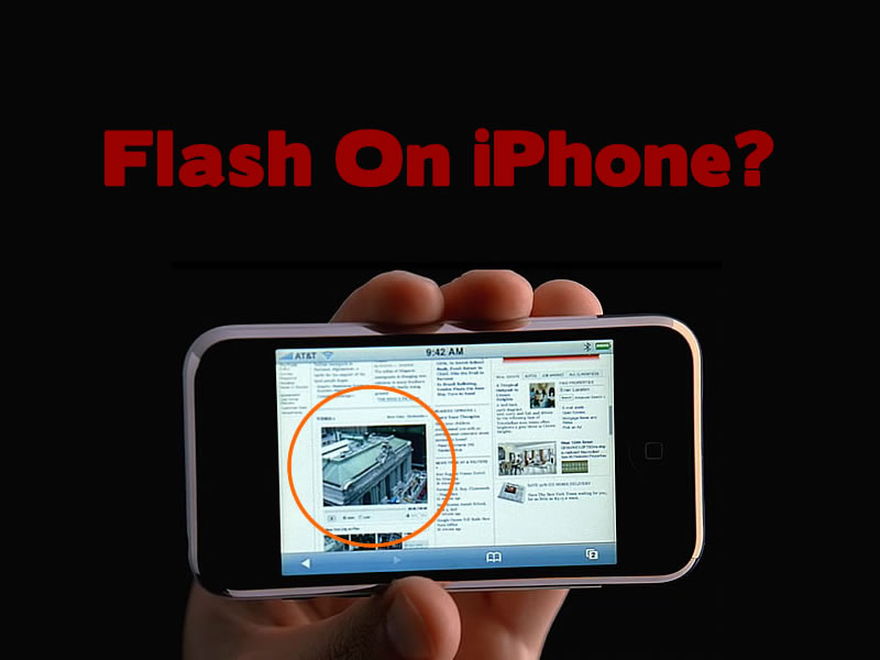Flash On iPhone