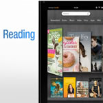 Amazon Kindle Carousel homescreen