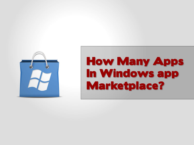 How many apps in Windows App Store