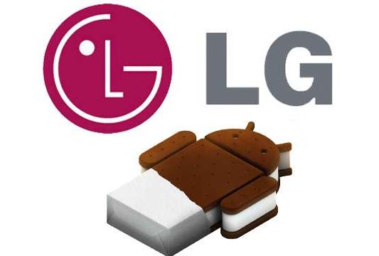 LG Ice Cream Sandwich Update