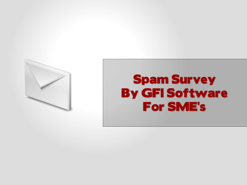 Spam Survey By GFI Software For SME’s